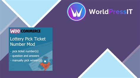woocommerce lottery|Iba pa.